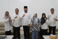 Wali Kota Padang Fadly Amran menerima audiensi Puan Malika Jomantara di Rumah Dinas Wali Kota, Rabu (23/7/2026). (Foto: Pemko Padang)