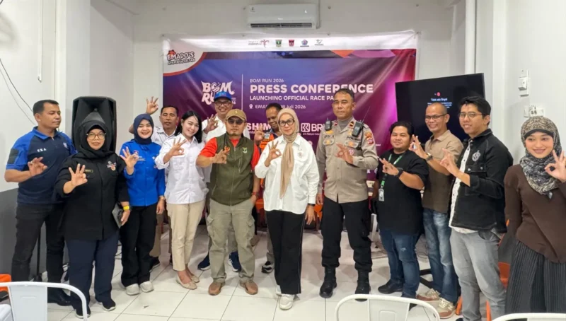 Pemko Padang menetapkan BOM Run 2026 salah satu main event dalam rangkaian HJK Padang ke-357. (Foto: Pemko Padang)