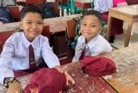 Bintang Brata Metian (kanan) dan Syauki Azzami Ilmi (kiri).