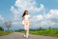 Ilustrasi cerah berawan. (Foto: AI Generated)