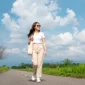 Ilustrasi cerah berawan. (Foto: AI Generated)