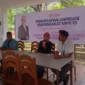 Anggota DPD RI, Cerint Iralloza Tasya (tengah) saat menyampaikan arahan terkait aspirasi yang disampaikan masyarakat. (Foto: Dok. Yoniks)