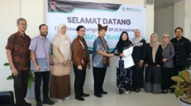 Dewan Pengawas BPJS Kesehatan Pusat bersama Tim Deputi dan BPJS Kesehatan Cabang Padang mengunjungi RSUD dr Rasidin Padang, Sabtu (4/7/2026). (Foto: Pemko Padang)