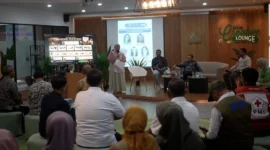 Diskusi dan Bedah Buku Gempa Tujuh Hari: Seabad Gempa Padang Panjang 1926 di Unand. (Foto: Ist)