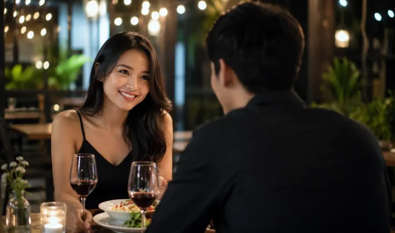 Ilustrasi first date. (Foto: AI Generate)