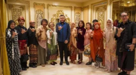 Wali Kota Padang Fadly Amran saat Gala Dinner dan Ramah Tamah Member IFC di Rumah Gadang Baiturrahmah, Senin (20/7/2026). (Foto: Pemko Padang)