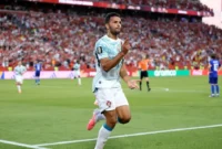 Gol Goncalo Ramos pada masa injury time mengantarkan Portugal ke babak perempat final Piala Dunia 2026. (Foto: FIFA.com)