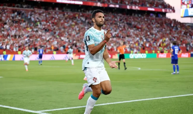 Gol Goncalo Ramos pada masa injury time mengantarkan Portugal ke babak perempat final Piala Dunia 2026. (Foto: FIFA.com)
