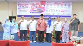 Pernyataan itu disampaikan Gubernur Sumbar Mahyeldi saat membuka Simposium Awam Kanker 2026 di Hotel Truntum Padang, Sabtu (11/7/2026). (Foto: ADPSB)