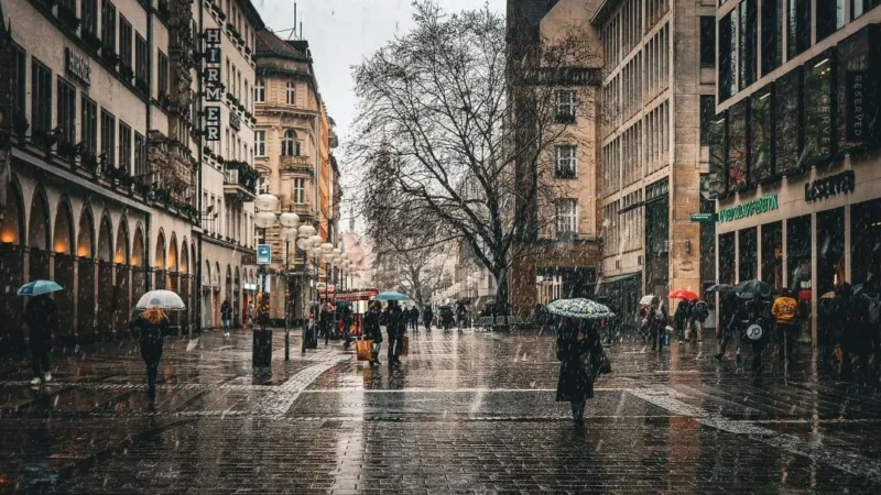 Ilustrasi hujan. (Foto: Pexels)