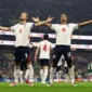 Harry Kane dan Jude Bellingham merayakan gol ke gawang Meksiko pada babak 16 besar Piala Dunia 2026. (Foto: IG @fifaworldcup)