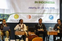 Ditjen PKH bersama World Organization for Animal Health (WOAH) dan A World of Good Initiative Inc menggelar International Animal Welfare Workshop pada Rabu (22/7/2026). (Foto: Ditjen PKH Kementan)