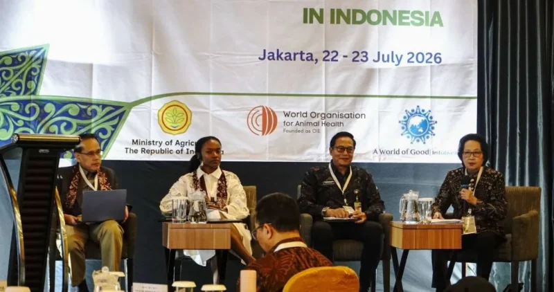 Ditjen PKH bersama World Organization for Animal Health (WOAH) dan A World of Good Initiative Inc menggelar International Animal Welfare Workshop pada Rabu (22/7/2026). (Foto: Ditjen PKH Kementan)