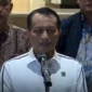 Jamwas sekaligus Koordinator Tim 9 Kejagung, Rudi Margono memberikan keterangan pers kepada wartawan. (Foto: Tangkapan layar)