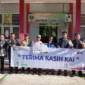 KAI Divre II Sumbar menyalurkan bantuan TJSL di Kota Sawahlunto. (Foto: Humas KAI Divre II Sumbar)