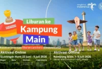 Kemenpar menghadirkan program Liburan ke Kampung Main