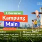 Kemenpar menghadirkan program Liburan ke Kampung Main