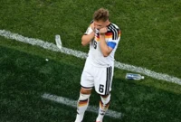 Joshua Kimmich setelah Jerman kalah dari Paraguay dalam adu penalti. (Foto: FIFA.com)