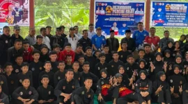Kejuaraan Pencak Silat Tingkat Pelajar se-Sumbar di Kabupaten Agam.