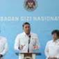 Kepala BGN, Sudaryono saat konferensi pers di Kantor BGN. (Foto: Biro Hukum dan Humas BGN)