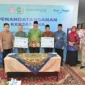 Penandatanganan MoU antara Bank Nagari dan Padang Eye Center yang turut dirangkai dengan peresmian PEC Premium Clinic di Rumah Sakit PEC, Kamis (23/7/2026). (Foto: ADPSB)
