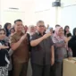 Ketua DPRD Sumbar, Muhidi bersama peserta Bimtek Pengembangan UMKM di Padang, Senin (6/7/2026).