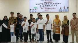 Kegiatan khitan massal disabilitas tahun 2026 di Rumah Sakit Islam Siti Rahmah, Kamis (9/7/2026). (Foto: Pemko Padang)