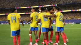 Kolombia berhasil menyingkirkan Ghana 1-0 dan  melaju ke babak 16 besar Piala Dunia 2026. (Foto: FIFA.com)