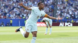 Kylian Mbappe tampil gemilang saat membawa Prancis menundukkan Maroko 2-0 di Boston Stadium, Jumat (10/7/2026) dini hari WIB. (Foto: FIFA.com)
