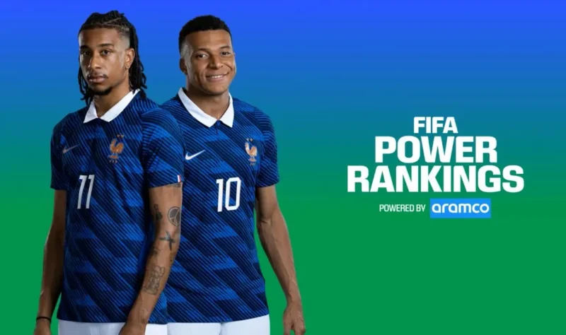 FIFA Power Rankings Leaders. (Foto: FIFA.com)