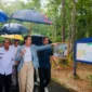 Menpar Widiyanti Putri Wardhana saat mengunjungi Belitong UNESCO Global Geopark. (Foto: Kemenpar)