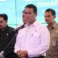 Mentan Andi Amran Sulaiman memberikan keterangan pers. (Foto: Kementan)