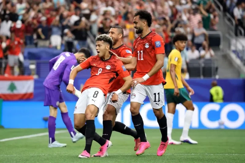 Mesir menyingkirkan Australia lewat adu penalti dengan skor 4-2 usai bermain imbang 1-1 di Dallas Stadium, Sabtu (4/6/2026). (Foto: FIFA.com)