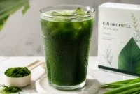 Minuman klorofil. (Foto: AI Generate)