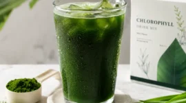 Minuman klorofil. (Foto: AI Generate)