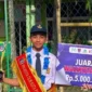 Siswa SMPN 11 Padang Muhammad Alkhalifi Hakim berhasil meraih gelar Wali Kota Cilik Kota Padang 2026. (Foto: Pemko Padang)