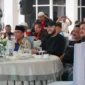 Wali Kota Padang Fadly Amran didampingi Wakil Wali Maigus Nasir dan jajaran menggelar nobar Final Piala Dunia 2026 di Palanta Rumah Dinas Wali, Senin (20/7/2026) dini hari WIB. (Foto: Pemko Padang)