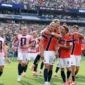 Striker Norwegia Erling Haaland menjadi bintang lapangan lewat dua golnya ke gawang Brasil. (Foto: FIFA.com)