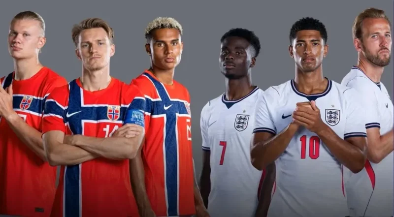 Norwegia vs Inggris Piala Dunia 2026. (Foto: FIFA.com)