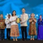 Wamenpar Ni Luh Puspa saat pembukaan Nusantara Food & Hotel Expo 2026 di ICE BSD City, Tangsel, Kamis (9/7/2026). (Foto: Kemenpar)