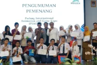 Para pemenang Ajang Padang International Animation and Game Expo (PIAGEX) 2026. (Foto: Pemko Padang)