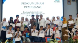 Para pemenang Ajang Padang International Animation and Game Expo (PIAGEX) 2026. (Foto: Pemko Padang)