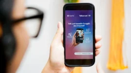 Telkomsel menghadirkan paket bundling CapCut di MyTelkomsel dengan fitur premium dan kuota internet mulai Rp68 ribu. (Foto: Telkomsel)