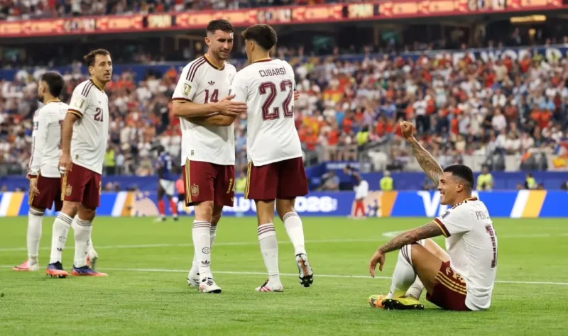 Spanyol memastikan tiket ke final Piala Dunia FIFA 2026 setelah menyingkirkan Prancis 2-0 di semifinal. (Foto: FIFA.com)