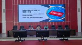 Pelatihan Pintar PBJ (Smart Procurement) di Ruang Bagindo Aziz Chan, Balai Kota Padang, Aie Pacah, Kamis (9/7/2026). (Foto: Pemko Padang)