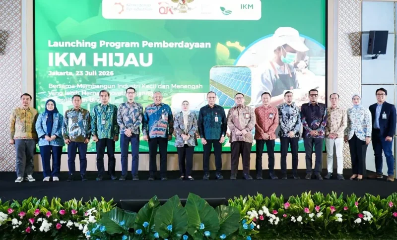 
Peluncuran Program Pemberdayaan IKM Hijau di Jakarta, Kamis (23/7). (Foto: Kemenperin)