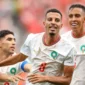 Pemain Maroko merayakan gol ke gawang Kanada. (Foto: FIFA.com)