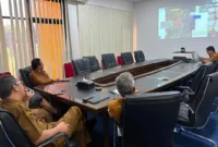 Pemkab Agam bersama PT Hutama Karya dan PPK Jalan Tol Kementerian PU mematangkan rencana pembangunan jalan tol. (Foto: Diskominfo Agam)