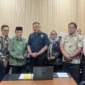 Wakil Wali Kota Padang Maigus Nasir dan rombongan melakukan koordinasi dan konsultasi ke Kemensos dan Kementerian ATR/BPN untuk percepatan pembangunan Sekolah Rakyat. (Foto: Pemko Padang)