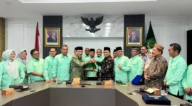 Pemko Padang bersama FKUB melakukan koordinasi dan konsultasi dengan PKUB Kemenag RI, Rabu (1/7/2026). (Foto: Pemko Padang)